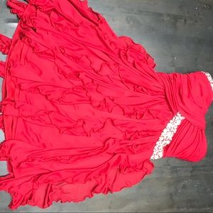 Red Homecoming or Photography Dress
